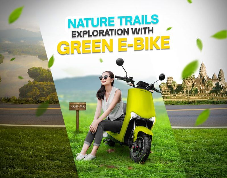 Green e-bike | Cambodia